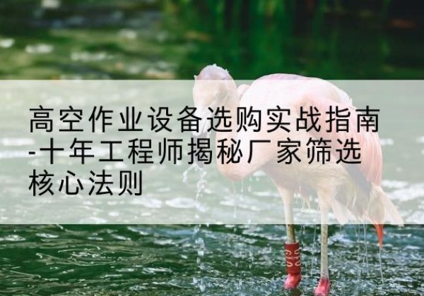 屏山剪叉式升降机厂家-高空作业设备选购实战指南-十年工程师揭秘厂家筛选核心法则
